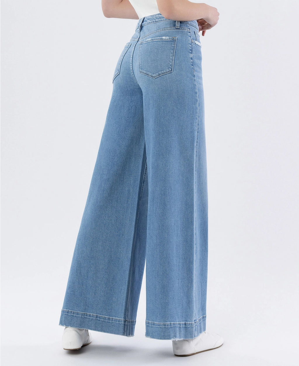 High Rise Extreme Wide Denim