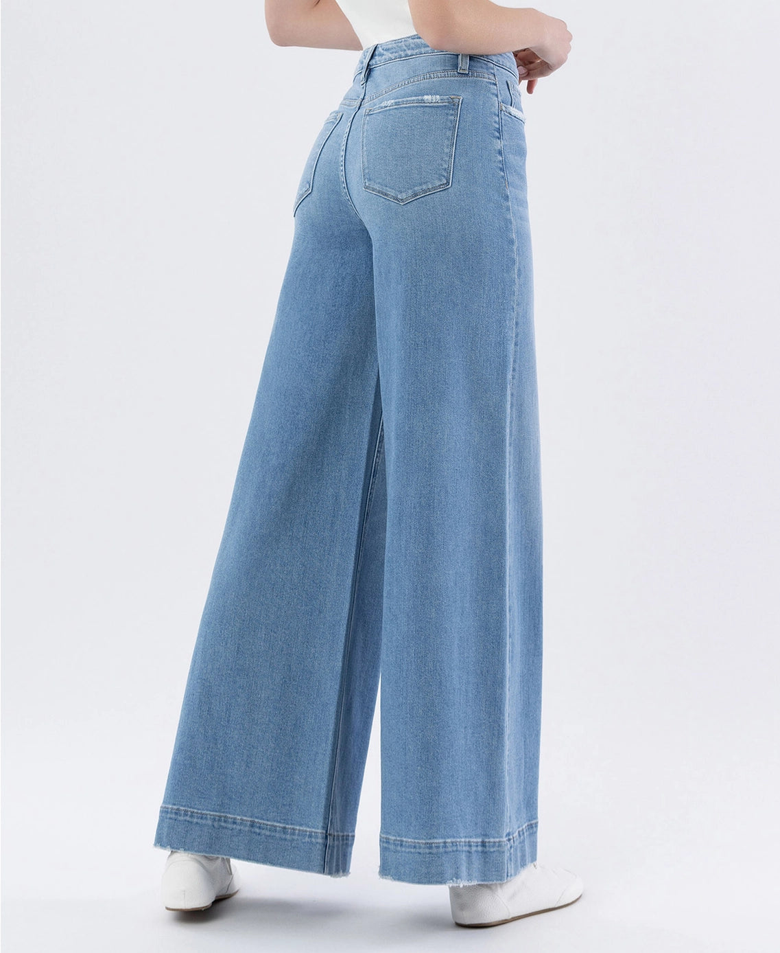 High Rise Extreme Wide Denim